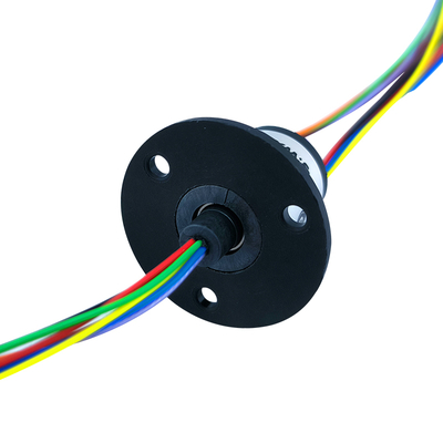 8way 2A 28AWG Teflon Wire Electrical Slip Ring For Stage Rotating Lights