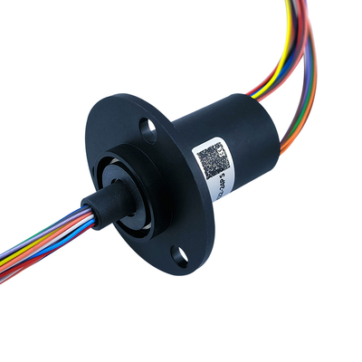 24 Way 2A Electric Slip Ring 39.6mm Length One Piece Injection Molding Small Size