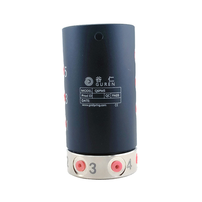 6 In 6 Out Gas Rotary Union OD 38mm 6 Channels High Speed 300RPM