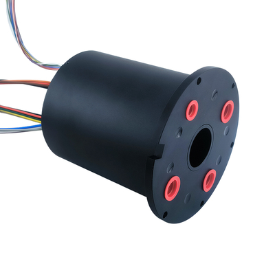 38mm ID 26-way through hole slip ring, aluminum alloy, IP65 protection