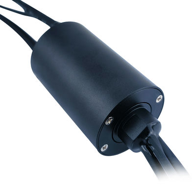 High Frequency Hybrid Slip Ring with RG-179 Coaxial Cable 15-Way Circuit and 0-200rpm Speed for Reliable Signal Transmission