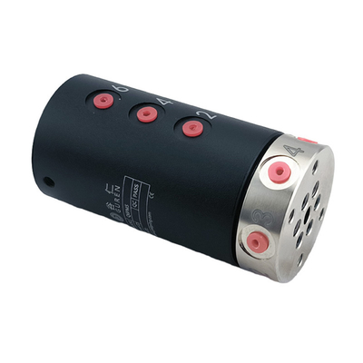 300rpm 360 Rotation 6 Channels Air Rotary Joint Independent Air Channel