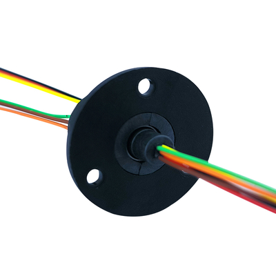 OD 12.4mm 6 Circuit Slip Ring 2A Flanged For Smart Home Security Monitoring