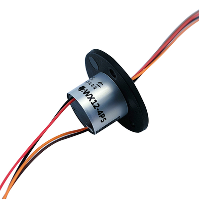 OD 12.4mm Low Power Rotary Electric Slip Ring 4 Channels 2A 150RPM For Electric Toys