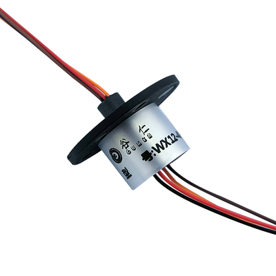 OD 12.4mm Low Power Rotary Electric Slip Ring 4 Channels 2A 150RPM For Electric Toys