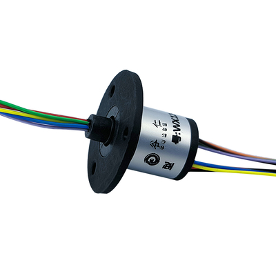 8way 2A 28AWG Teflon Wire Electrical Slip Ring For Stage Rotating Lights