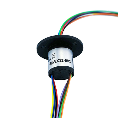 8way 2A 28AWG Teflon Wire Electrical Slip Ring For Stage Rotating Lights