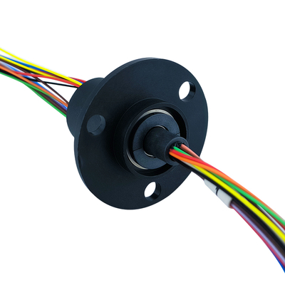 2A OD 22mm Cap Type Slip Ring With Flange For Small Power Electrical Appliances