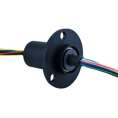 24 Way 2A Electric Slip Ring 39.6mm Length One Piece Injection Molding Small Size