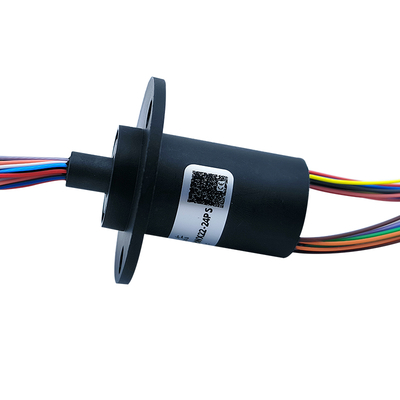 24 Way 2A Electric Slip Ring 39.6mm Length One Piece Injection Molding Small Size
