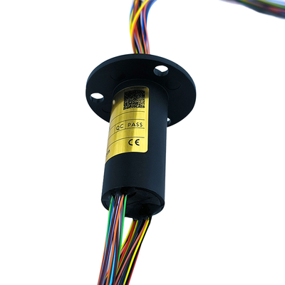 36 Way Flanged Collector Slip Ring Multi Channel Used In Electronic Toys
