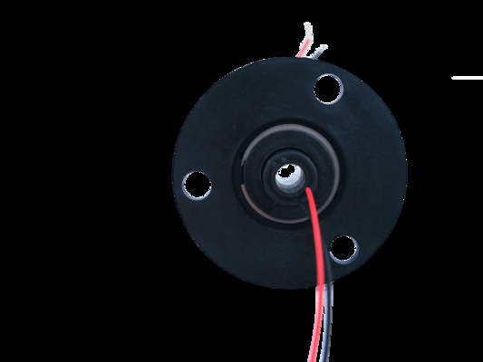 2 Wire Slip Ring 2A ID 5mm OD 22mm Through Hole Slip Ring 360 Degree Rotation