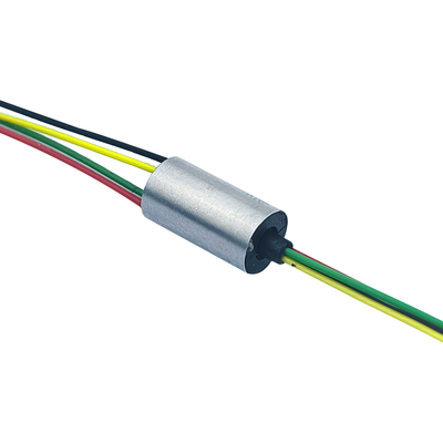 2a Od 6.5mm Electrical Capsule Slip Rings With 28awg Teflon Wire For Small Aircraft