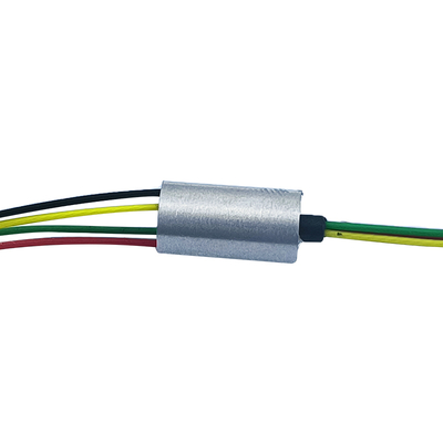 2a Od 6.5mm Electrical Capsule Slip Rings With 28awg Teflon Wire For Small Aircraft