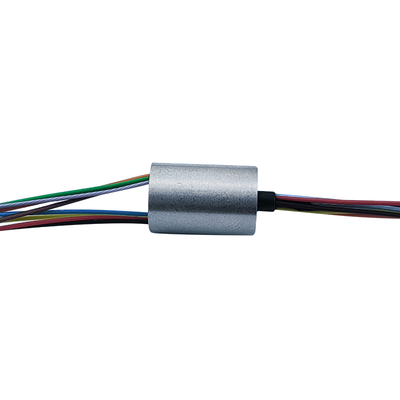 8 Circuit 1A OD 7.9mm Capsule Slip Ring Low Resistance For Pan / Tilt Rotator