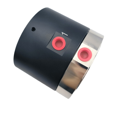 2 Circuits Large Aperture Gas Slip Ring OD 119mm Aluminum Alloy Shell