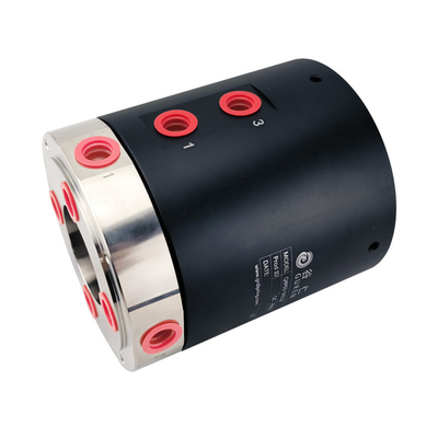 4 In 4 Out Hollow Shaft Slip Ring Air Slip Ring Large Aperture 300rpm High Speed