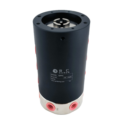 6 In 6 Out Rotary Air Connector G3/8" Aluminum Alloy Housing For Robot Arm