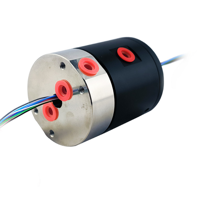 2 In 2 Out Combination Gas Electric Slip Ring Connector 2A Low Power