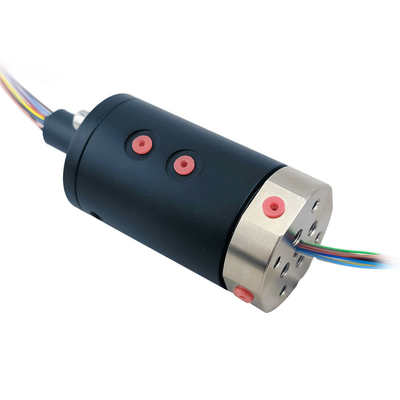 4 Channel 360 Degree Rotating Slip Ring Gas Electric Combination IP51 Protection
