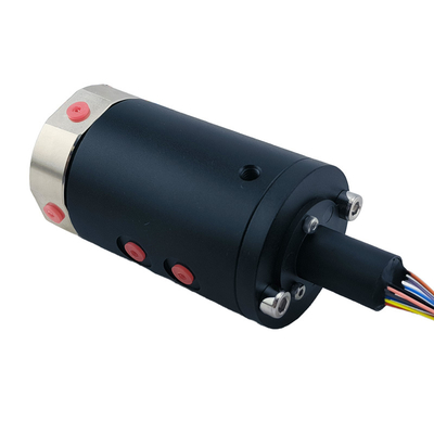 4 Channel 360 Degree Rotating Slip Ring Gas Electric Combination IP51 Protection