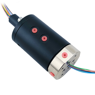 4 Channel 360 Degree Rotating Slip Ring Gas Electric Combination IP51 Protection