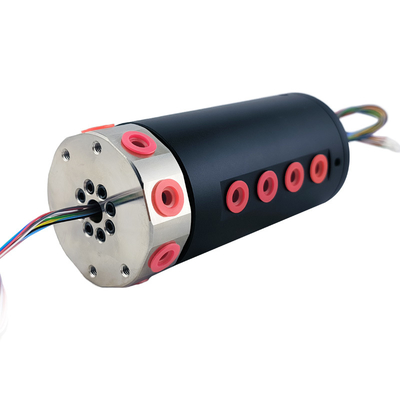 High Speed Slip Ring 8 Channel Gas Electric Rotary Joint Slip Ring CE Certification