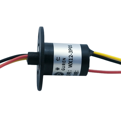 3 Way 5A Cap Type Conductive Rotary Slip Ring IP51 Protection
