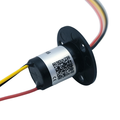 3 Way 5A Cap Type Conductive Rotary Slip Ring IP51 Protection