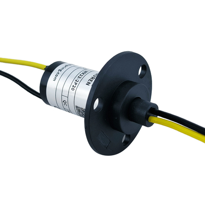 OD 22mm 20A High Amp Slip Ring Conductive Slip Ring Cap Type Flange Installation