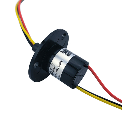Silent Operation 10A Small Slip Ring 360 Degree Rotating Electrical Connector