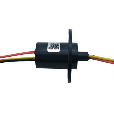 Silent Operation 10A Small Slip Ring 360 Degree Rotating Electrical Connector