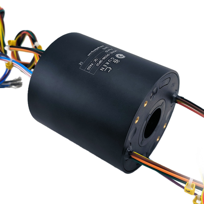 ID 25.4mm Hollow Electrical Through Hole Slip Ring 18 Channels Signal Slip Ring