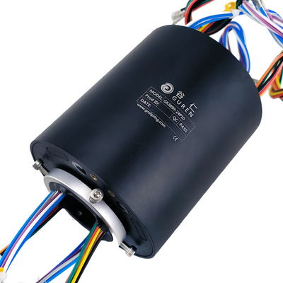 ID 38.1mm OD 99mm Hollow Slip Ring 24 Channels Rotating Electrical Connector