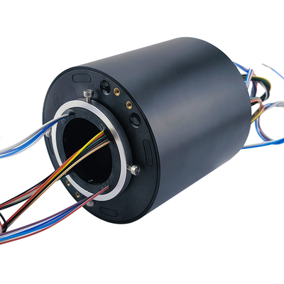 Large Aperture 50mm Hollow Conductive Slip Ring 24 Circuits For Wind Power Generation