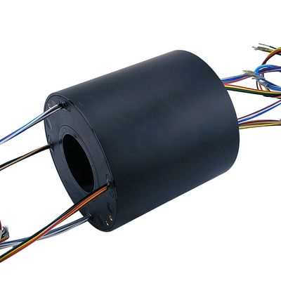 Large Aperture 50mm Hollow Conductive Slip Ring 24 Circuits For Wind Power Generation