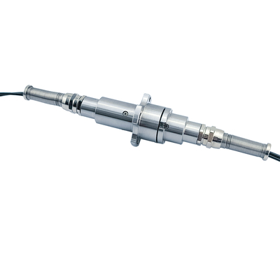 2 Channel Fiber Optic Slip Ring 300rpm Speed 100 Million Revolutions Lifespan