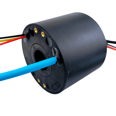 3-way 20A circuit and Ethernet combination slip ring Gigabit network transmission