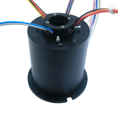 38mm ID 26-way through hole slip ring, aluminum alloy, IP65 protection