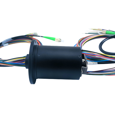 56mm OD fiber-optic electrical combination slip ring, operating wavelength 840