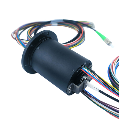 56mm OD fiber-optic electrical combination slip ring, operating wavelength 840