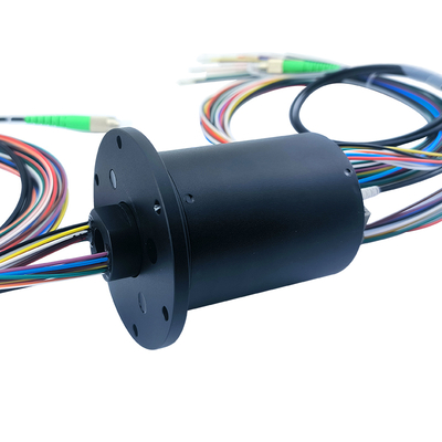 56mm OD fiber-optic electrical combination slip ring, operating wavelength 840