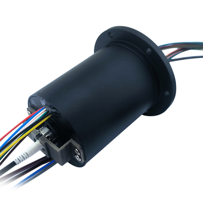 56mm OD fiber-optic electrical combination slip ring, operating wavelength 840
