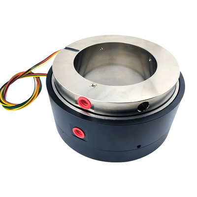 1-way air 4-way electrical through-hole air-electric slip ring ID 110mm OD185mm