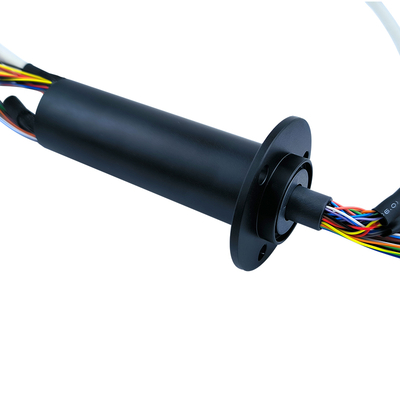 56-way combined slip ring  2 Gigabit Ethernet channels IP41 protection