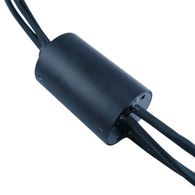 High Frequency Hybrid Slip Ring with RG-179 Coaxial Cable 15-Way Circuit and 0-200rpm Speed for Reliable Signal Transmission