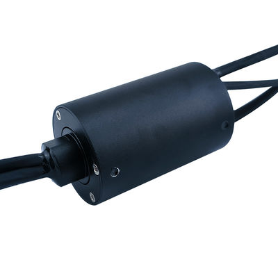 High Frequency Hybrid Slip Ring with RG-179 Coaxial Cable 15-Way Circuit and 0-200rpm Speed for Reliable Signal Transmission