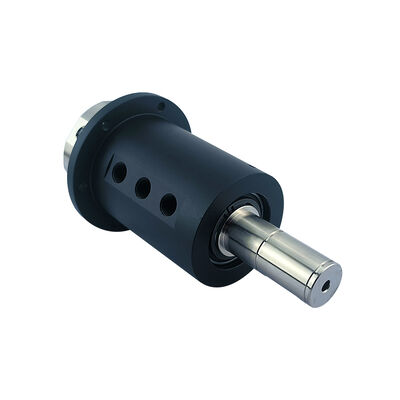 6-in-6-out Multi-Channel Pneumatic Rotary Joint with 48mm Extended Rotor Shaft and G1/8" Standard Interface