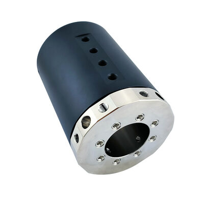 8-channel Large-diameter Gas Rotary Union with 50mm Inner Diameter and 109mm Outer Diameter for 20 RPM Applications