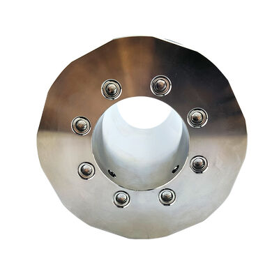 8-channel Large-diameter Gas Rotary Union with 50mm Inner Diameter and 109mm Outer Diameter for 20 RPM Applications